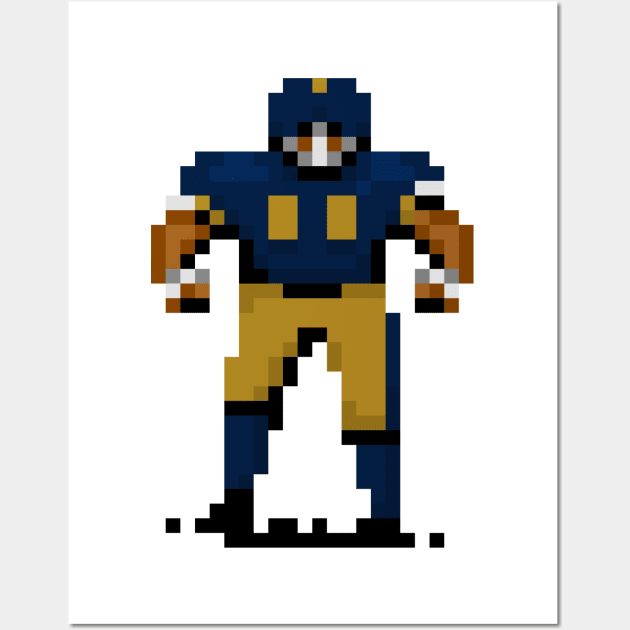 16-Bit Football - St. Louis Wall Art by The Pixel League